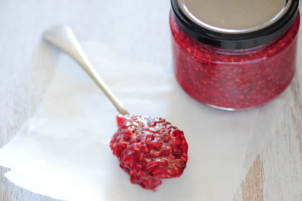Domowe przetwory z malin dżem malinowy przetwory malinowe