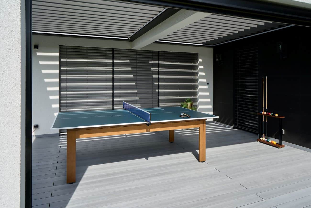 Wielofunkcyjne zewnętrzne stoły bilardowe Lissy California (2)