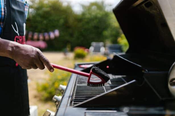 Grill w ogrodzie