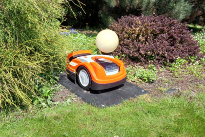 stihl-robot-koszacy Czy robot koszący przejedzie przez kostkę, kamienie w ogrodzie