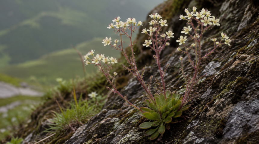 Roślina mięsożerna - Saxifraga candelabrum